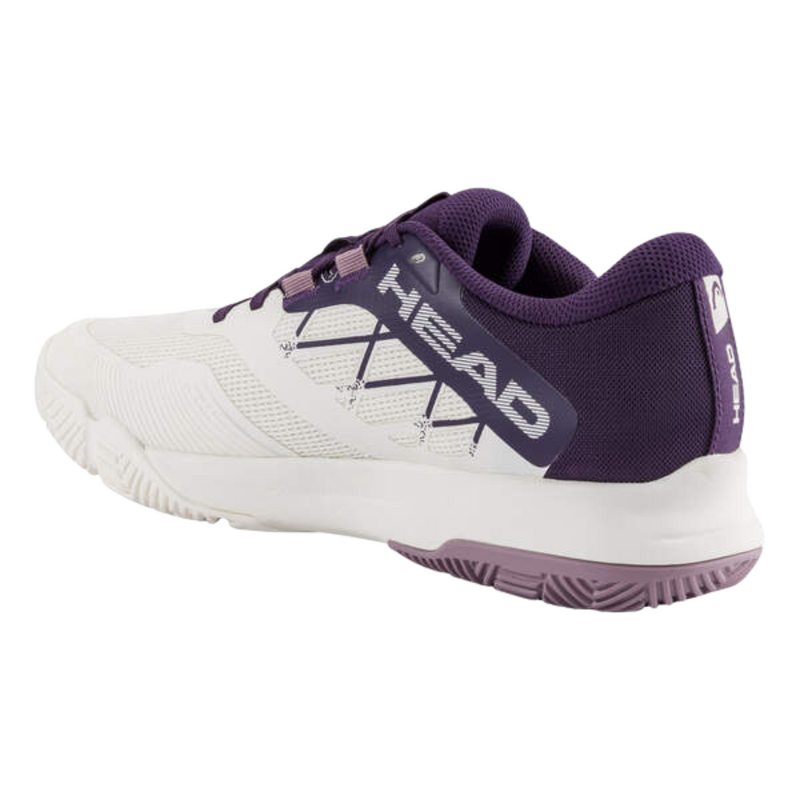 HEAD Womens Motion Team 1.5 Padel Shoes - Chalk White/Purple Night - main image
