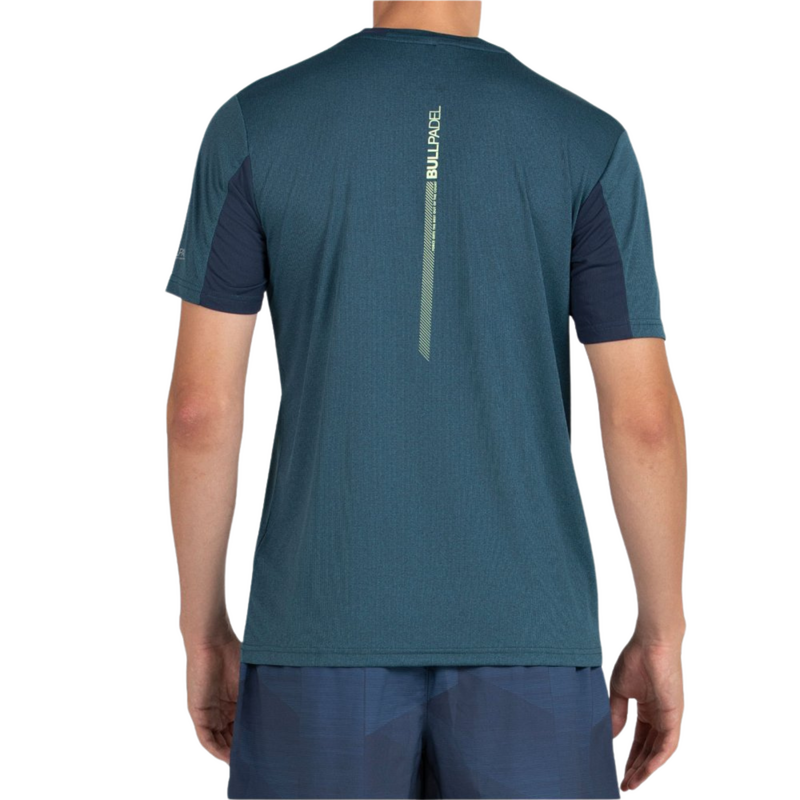 Bullpadel Mens Libio T-Shirt - Dark Green Vigore - main image