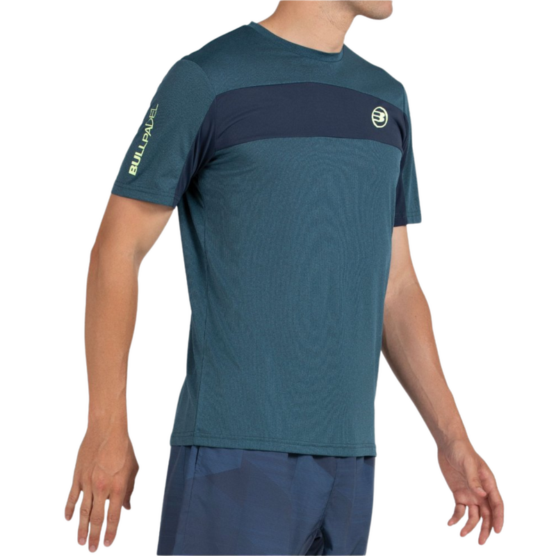 Bullpadel Mens Libio T-Shirt - Dark Green Vigore - main image