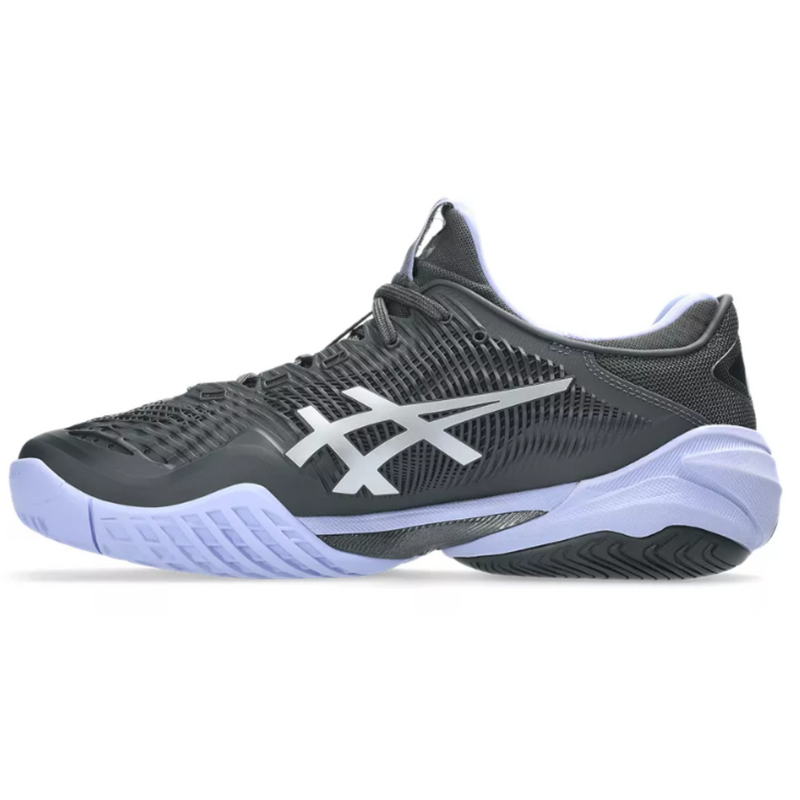 Asics Mens Court FF 3 Night Energy Tennis Shoes - Graphite Grey/Pure Silver - main image