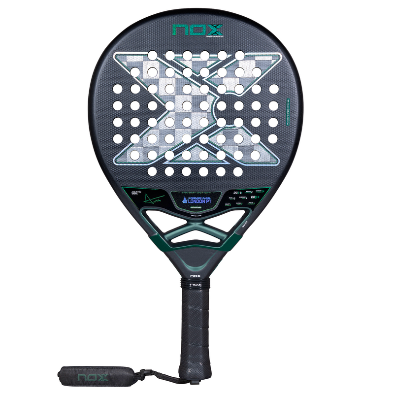 NOX AT10 Genius 18K Alum London P1 Exclusive Padel Racket - main image