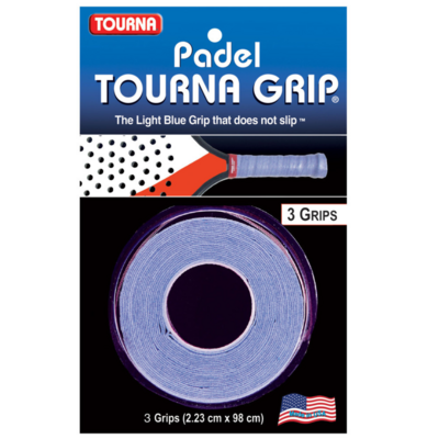 Tourna Padel Overgrip 3 Pack - Blue - main image