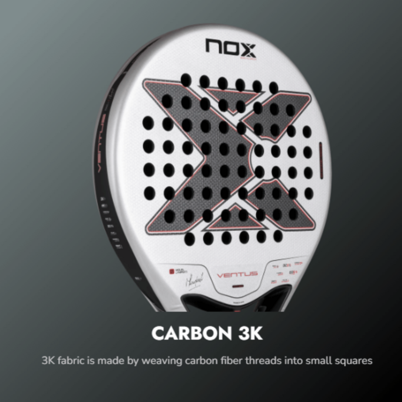 Nox Ventus Control 3K by Miguel Lamperti Padel Racket 2027 - main image