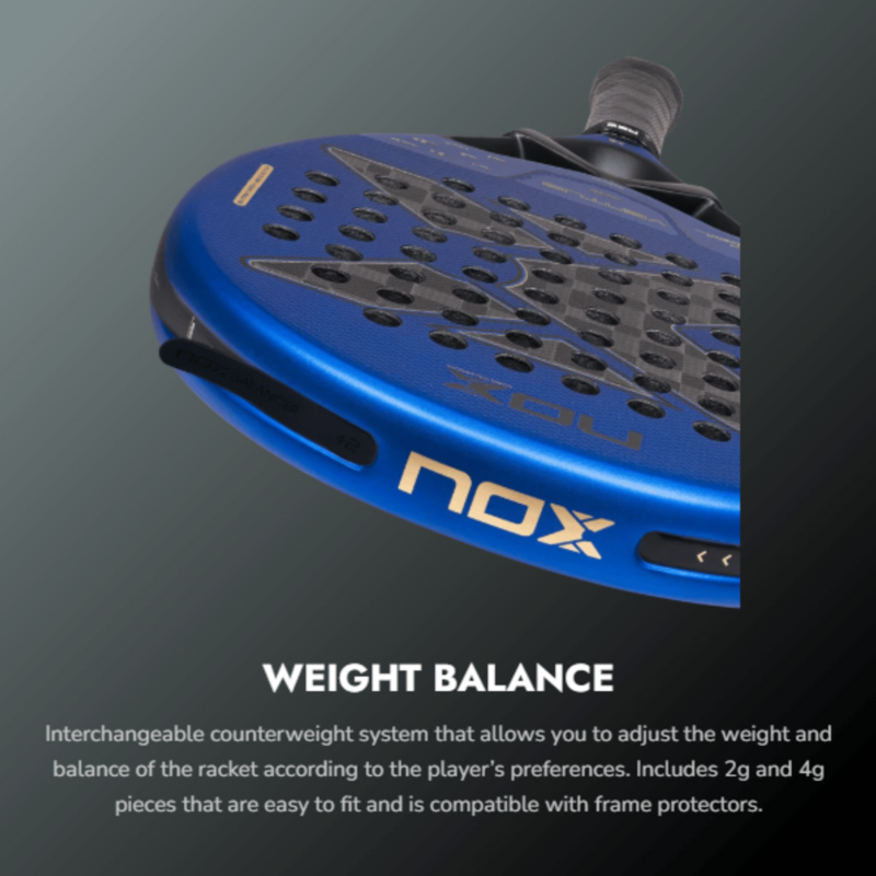 Nox Ventus Hybrid 12K XTREM by Edu Alonso Padel Racket 2027 - main image