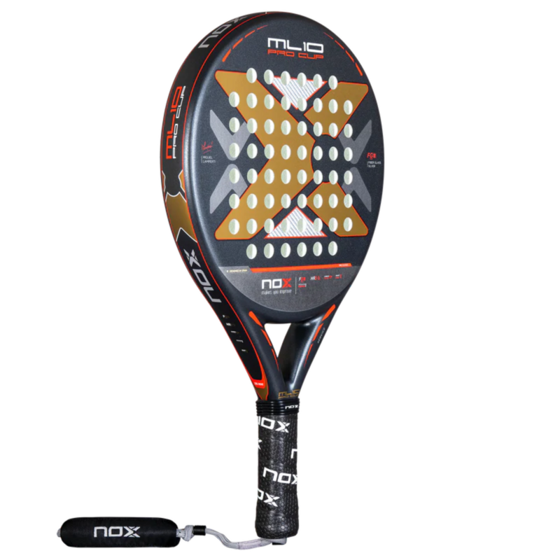 NOX ML10 Pro Cup Rough Surface Miguel Lamperti Padel Racket 2025 - main image