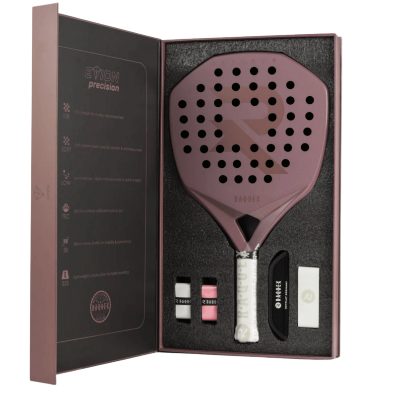 Raquex Evion Precision Limited Edition Padel Racket - Rose - main image