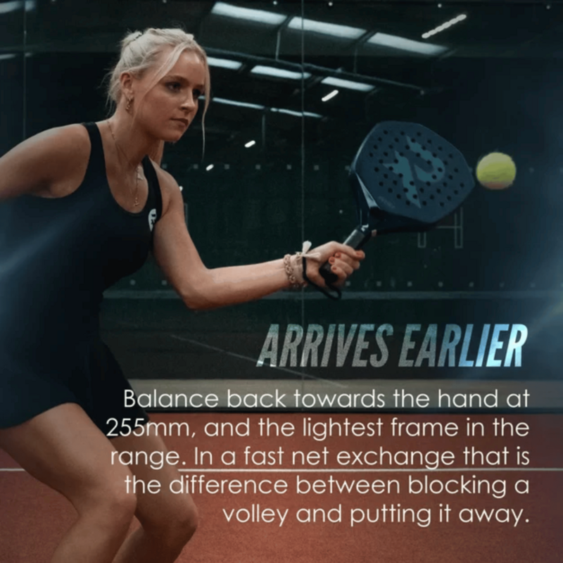 Raquex Evion Precision Padel Racket - Navy - main image