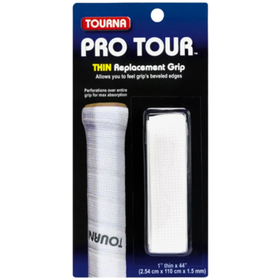 Tourna Pro Tour Grip 1 Pack - White - main image