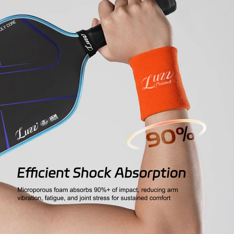 Luzz Pro 4 Blue Blaze Inferno Pickleball Paddle - main image