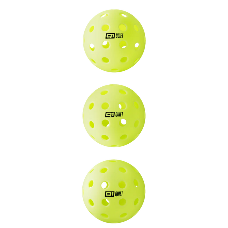 Selkirk Q1 Quiet Pickleball Balls Pack Of 3 - main image