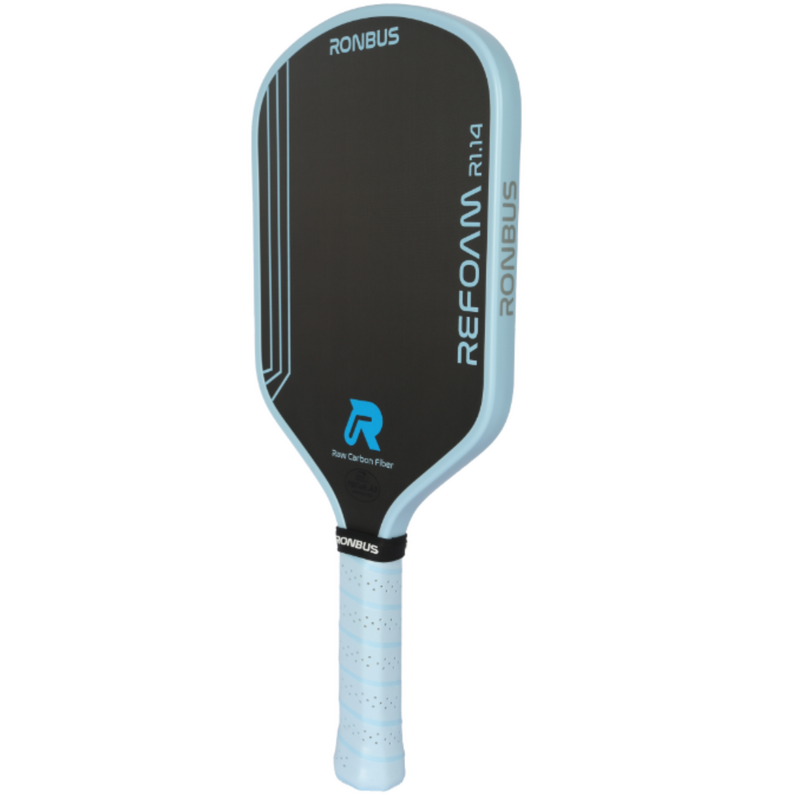 Ronbus Refoam R1 14 mm Pickleball Paddle - Black/Blue - main image