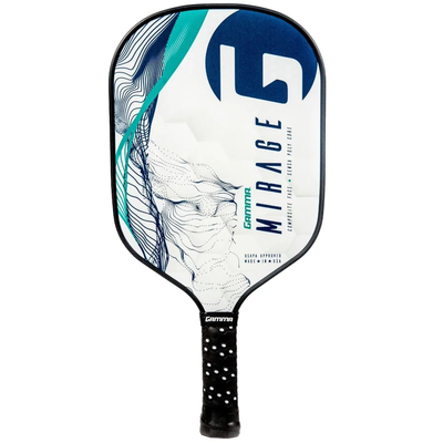 Gamma Mirage Pickleball Paddle - White/Blue - main image