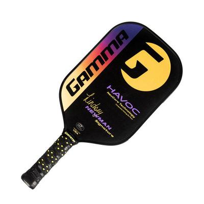 Gamma Lindsey Newman Signature Havoc Pickleball Paddle - Black/Orange - main image