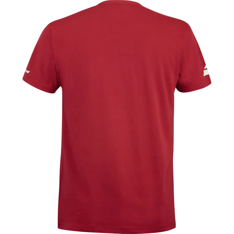 Babolat Mens Padel Cotton Tee Lebron - Red - main image