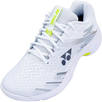 Yonex Mens Cascade Accel Badminton Shoes - White/Lime - main image