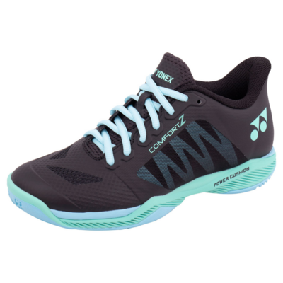 Yonex Mens Comfort Z Wide Badminton Shoes - Black/Mint - main image