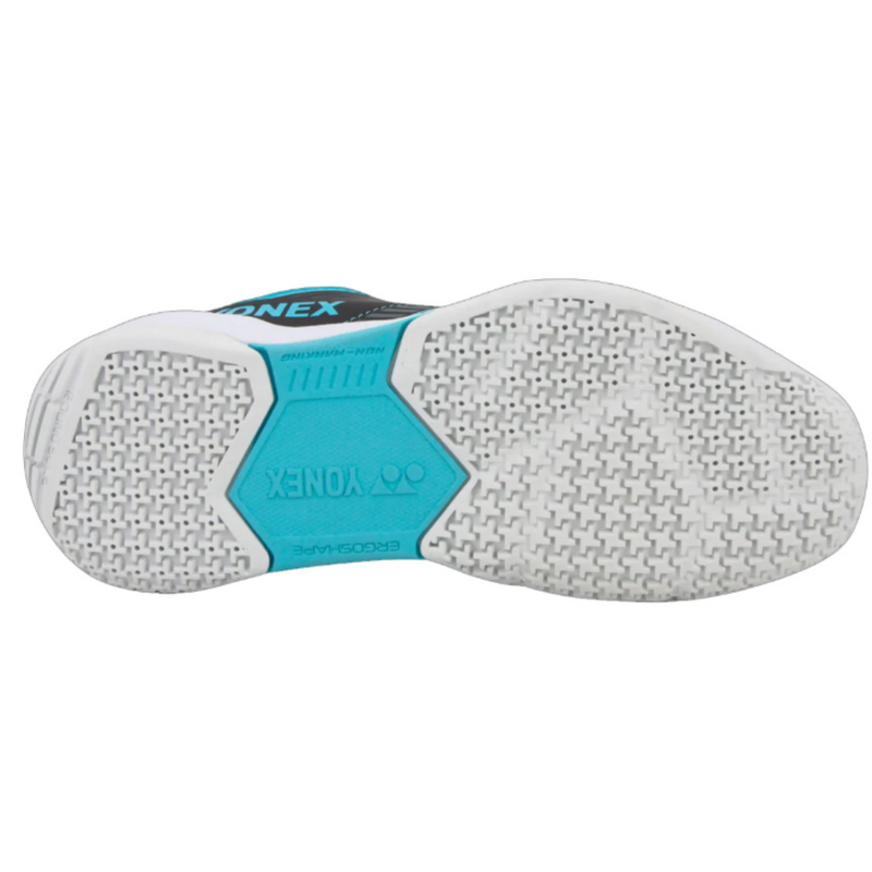 Yonex Kids Strider Flow Junior Lace Badminton Shoes (Black-Blue) - main image