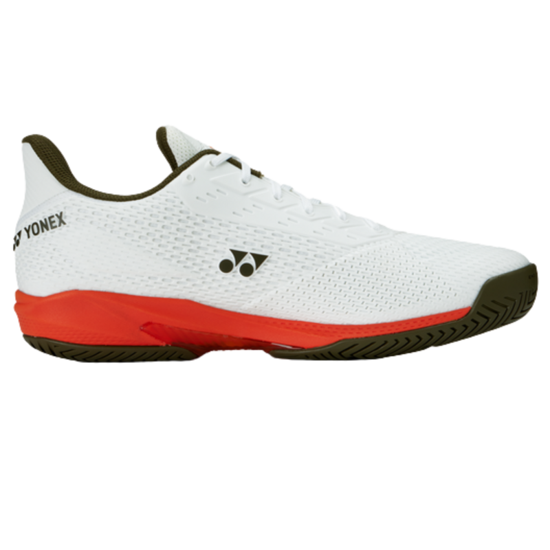 Yonex Mens Ad Accel Tennis Shoes - White/Orange - main image