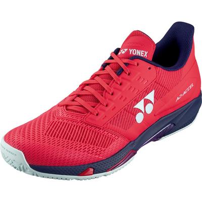 Yonex Mens Ad Accel Tennis Shoes - Sunset Red - main image