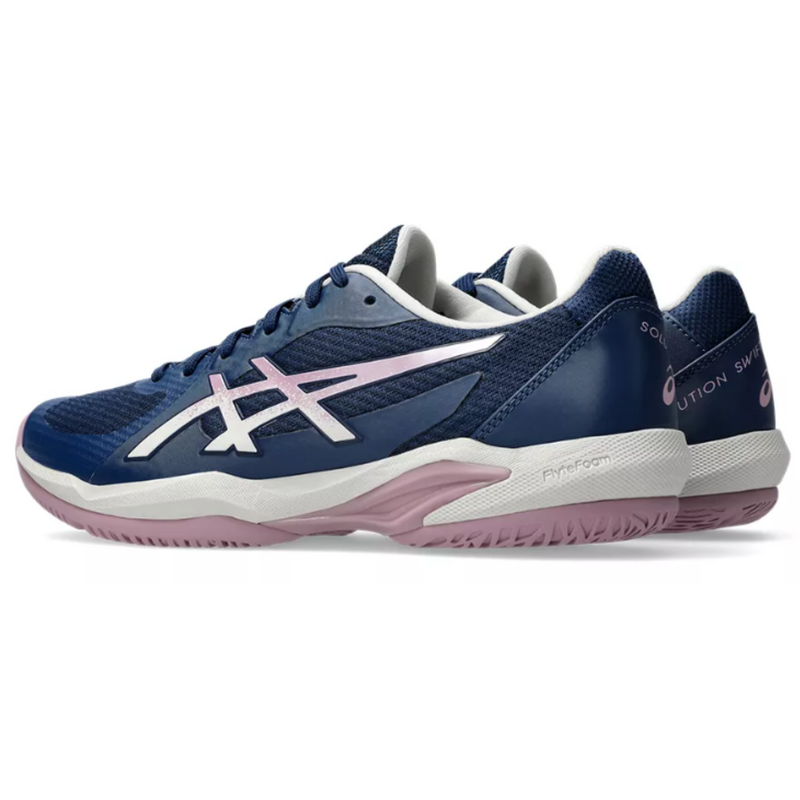 Asics Womens Solution Swift FF 2 Tennis Shoes - Independence Blue/Taro Purple - main image