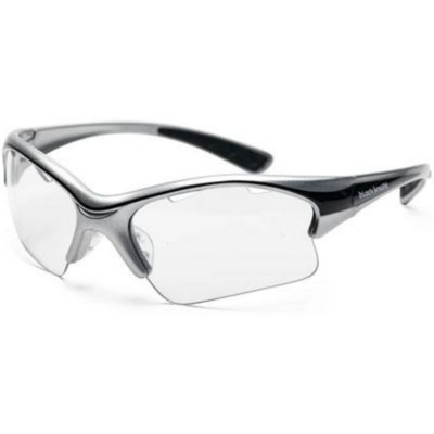 Black Knight Jr Stiletto Squash/Racketball Goggles -Black/Silver - main image