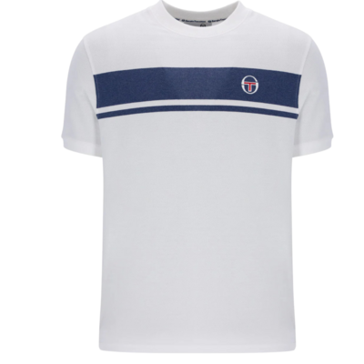 Sergio Tacchini Men Denim Masters Tee - White - main image