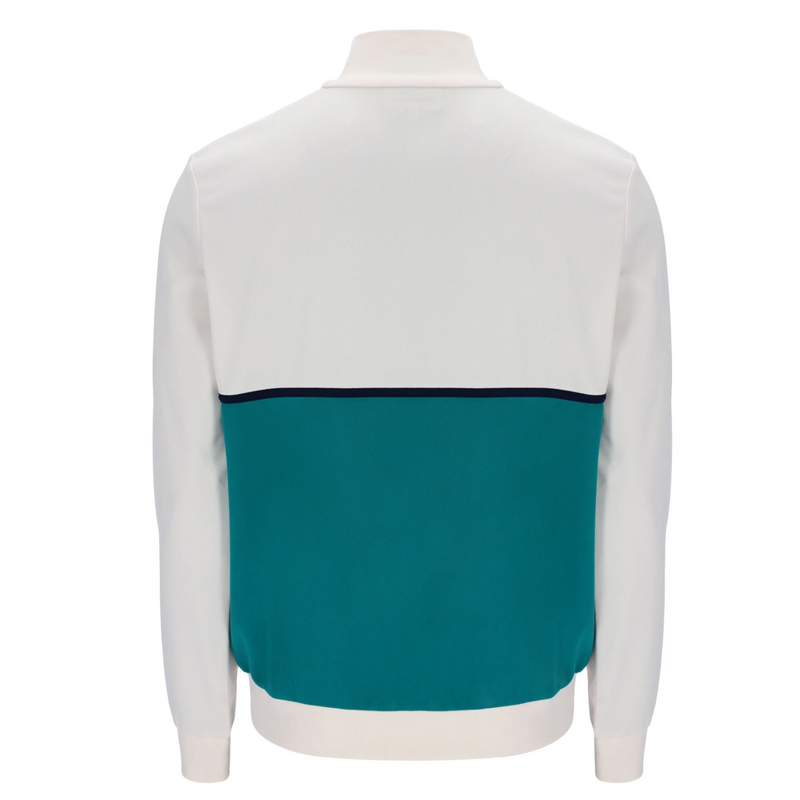 Sergio Tacchini Mens Locchi Track Top - Gardenia/Harbor Blue/Maritime Blue - main image