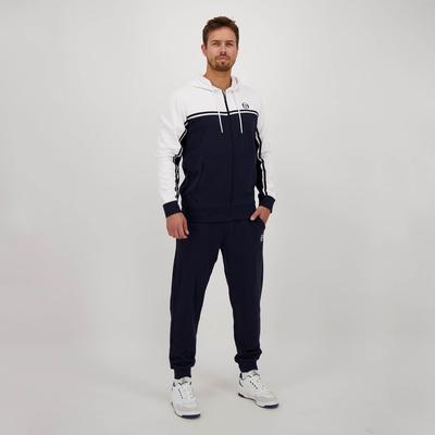 Sergio Tacchini Mens Young Line Hoodie - White/Navy - main image