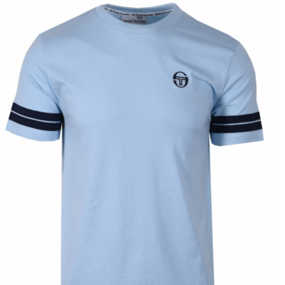 Sergio Tacchini Mens Grello Crew Neck - MaritimeBlue/White - main image