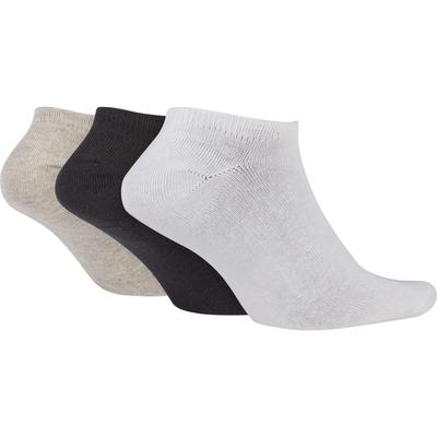 Nike Dry Lightweight No-Show Socks (3 Pairs) - Grey/White/Black - main image