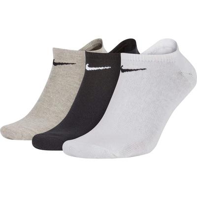 Nike Dry Lightweight No-Show Socks (3 Pairs) - Grey/White/Black - main image