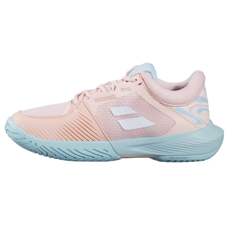 Babolat Womens SFX 4 Tennis All Court Shoes - Peach/Blue - main image