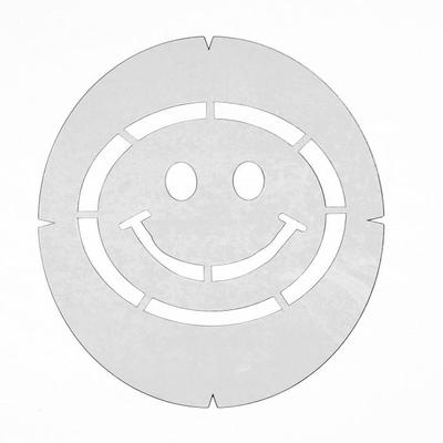Tourna Smiley Face Stencil Card - main image