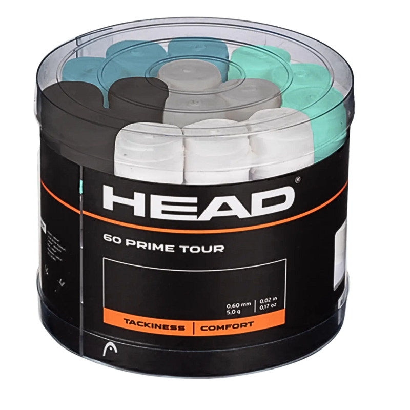 HEAD Prime Tour Overgrips (Pack of 60) - Mixed Colours - main image