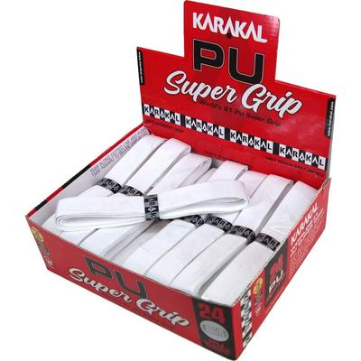 Karakal PU Super Grips (Pack of 24) - White - main image