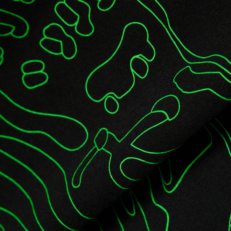 Lacoste Ultra Dry Crocodile Print Sport T-Shirt - Black - main image
