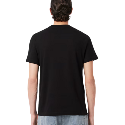 Lacoste Trim Cotton Jersey T-shirt - Black - main image