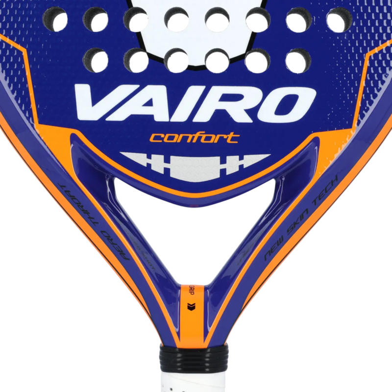 Vairo Turbo Confort Padel Racket- Blue/Orange - main image