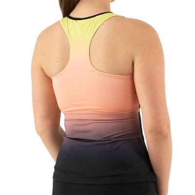 Fila Womens Backspin Racerback Tank Top - Black/Sunset - main image