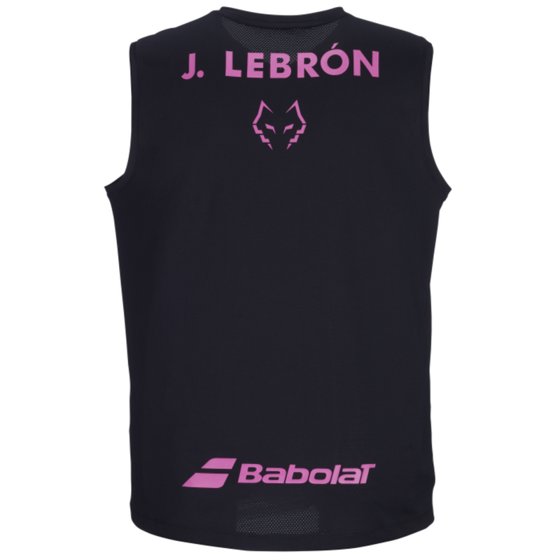 Babolat Mens Muscle Tank Top Juan Lebron - Black - main image