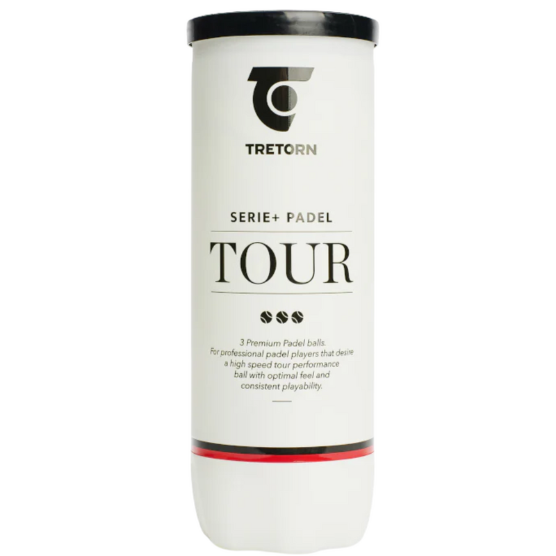 Tretorn Serie + Tour Padel Balls (3 Ball Can) - main image