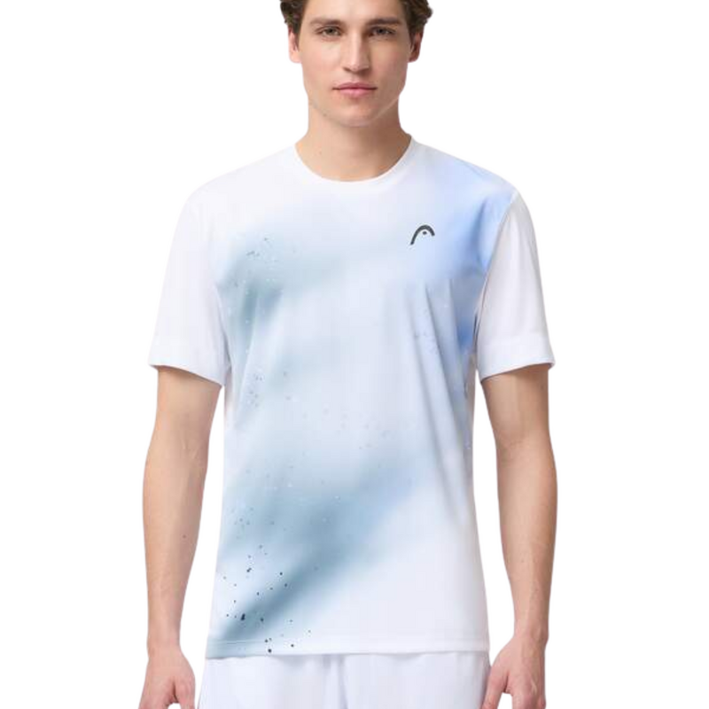 HEAD Mens Topspin T-Shirt - Navy/Print Vision - main image