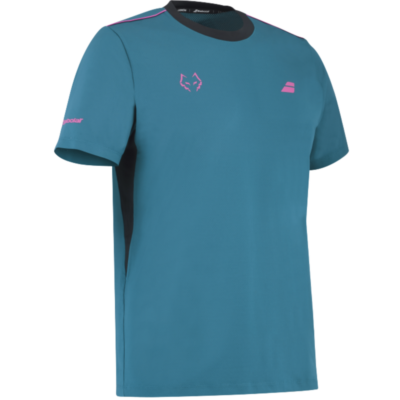 Babolat Mens Juan Lebron Padel Crew Neck Tee - Legion Blue - main image