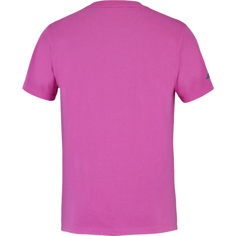 Babolat Mens Juan Lebron Padel Cotton Tee - Raspberry   - main image