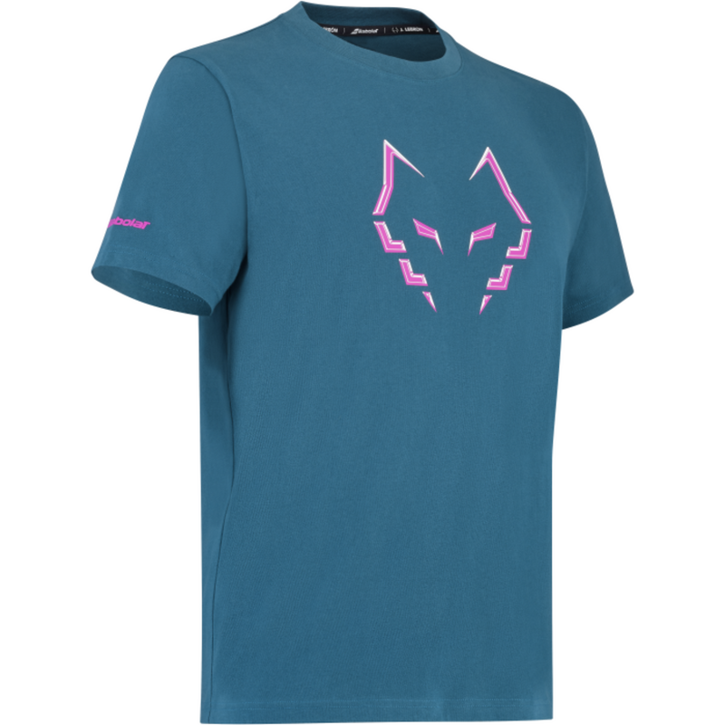 Babolat Mens Juan Lebron Padel Cotton Tee - Legion Blue - main image