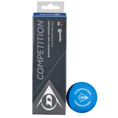 Dunlop Competition Squash Balls (3 Ball Pack) - main image