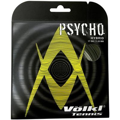 Volkl Psycho Hybrid Tennis String Set - Black/Silver - main image