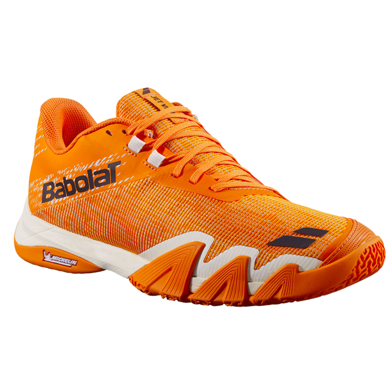 Babolat Mens Jet Viva Padel Shoes - Orange/Cream - main image