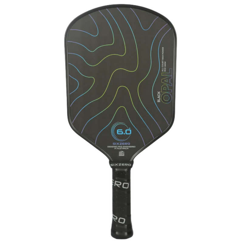Six Zero Black Opal All Court 14mm Pickleball Paddle - main image