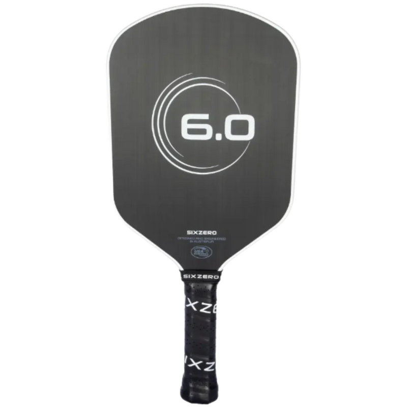 Six Zero Infinity Edgeless Double Black Diamond Control 16mm Pickleball Paddle  - main image
